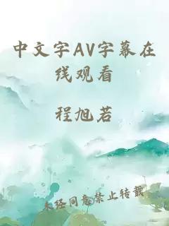 中文字AV字幕在线观看