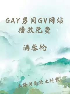 GAY男同GV网站播放免费